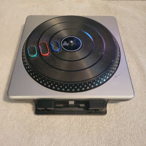 DJ Hero Wireless Turntable only -No Cables/ Dongle - For Parts Only - Picture 1 of 4